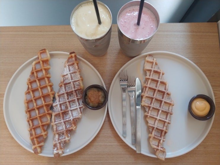 풍무역 카페 김포 크로플 맛집 메가샵크로플