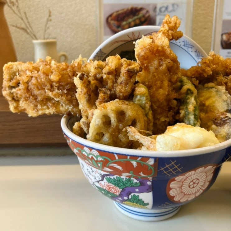  경주 황리단길 맛집 온센 바삭한 텐동이 끝내줘요!