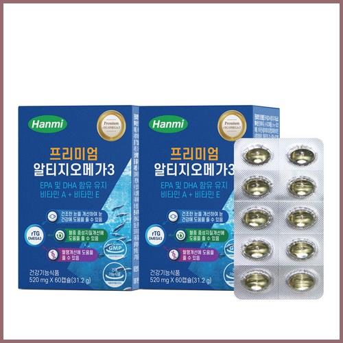  한미헬스 프리미엄 알티지 오메가3 31.2g 좋네요!