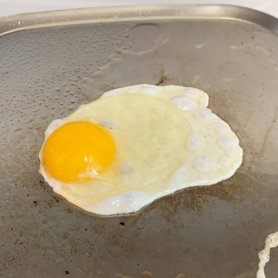 샐러드마스터 사각팬 - 팽이버섯전+계란후라이 연습하기!