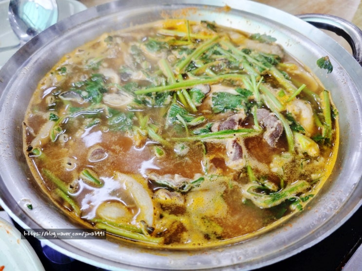  연호정칼국수, 얼큰한 샤브버섯칼국수 먹었어요
