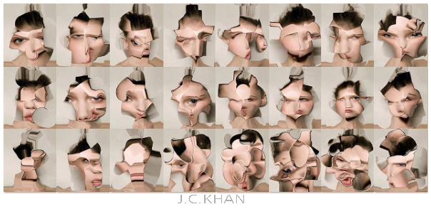  얼굴연작/human face series2021