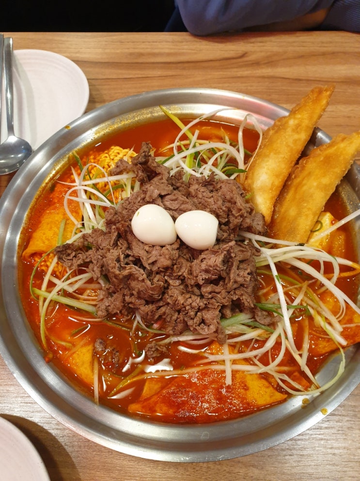  [의왕 맛집] 청년다방 떡볶이 맛집 , 불향 차돌떡볶이