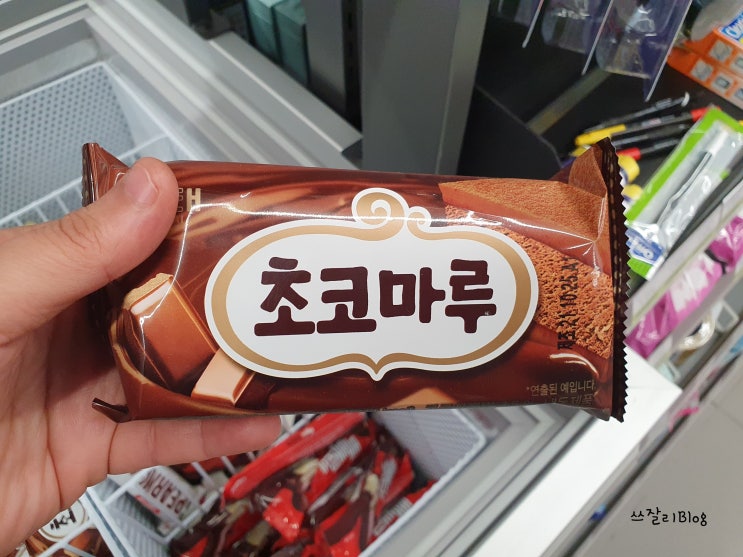  신제품 초코마루 샌드아이스크림 편의점 신상품