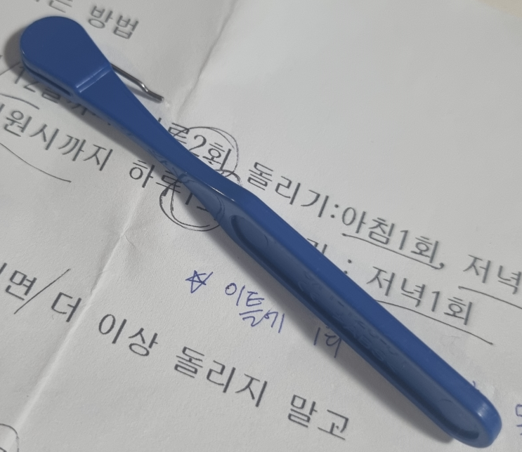  교정일기 악궁확장장치 달고 앞니의 변화