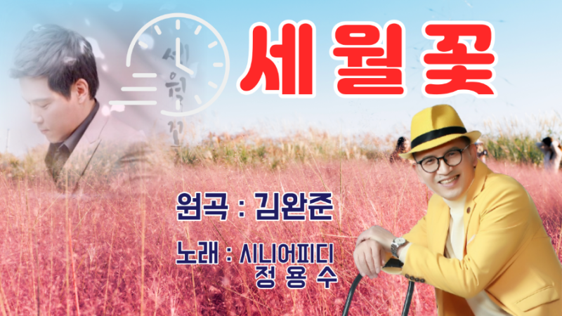 세월꽃/원곡 김완준/세월의 흐름속에 피어나는 세월꽃