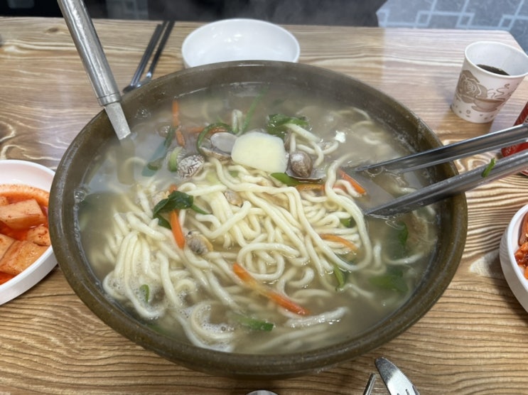  [천안 칼국수 맛집] 신부동 장칼국수 , 경양식 돈까스까지 가성비 갑 맛집