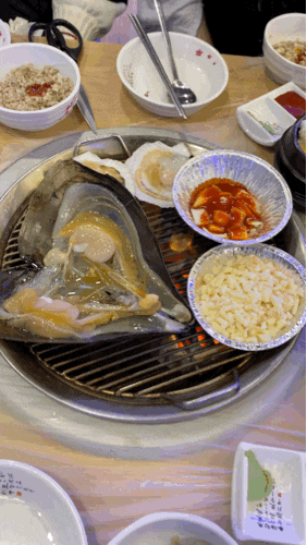  오이도 애견동반 가능한 24시 조개구이집 조개킹