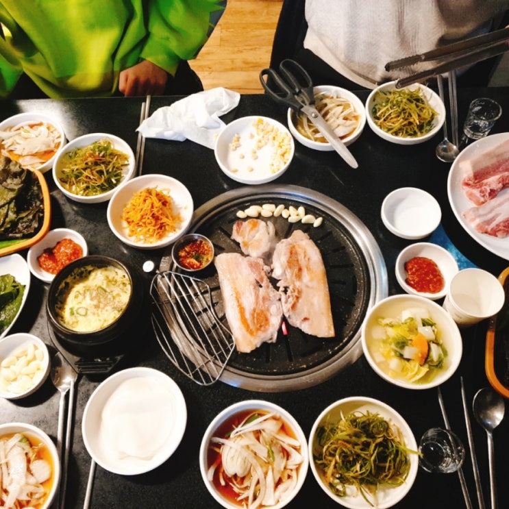  서창 생 삼겹살 맛집 양산 삼호동 대운산숯불갈비