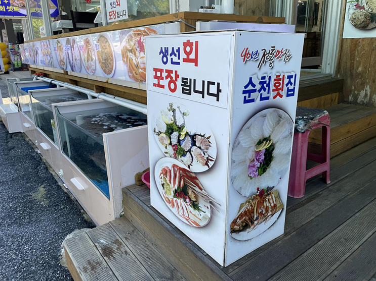 경포대맛집 경포대대게 경포대횟집 '순천횟집'