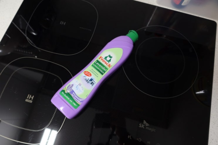  인덕션 청소 프로쉬 클리너로 관리하니 깨끗
