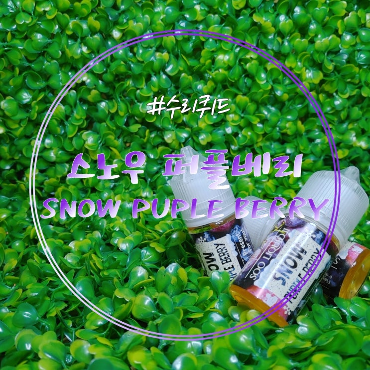  [창원전자담배상남점] 너 없인 안돼 '스노우퍼플베리'