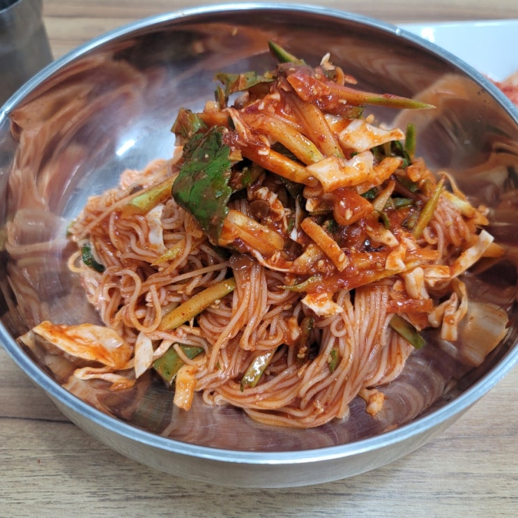 북서울꿈의숲 맛집 / 장위동 국수 엄마멸치국수 - 나만 알고싶은 비빔국수 맛집