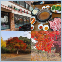  올림픽공원 맛집 채선당 샤브샤브, 그리고 가을 단풍길 산책하다.