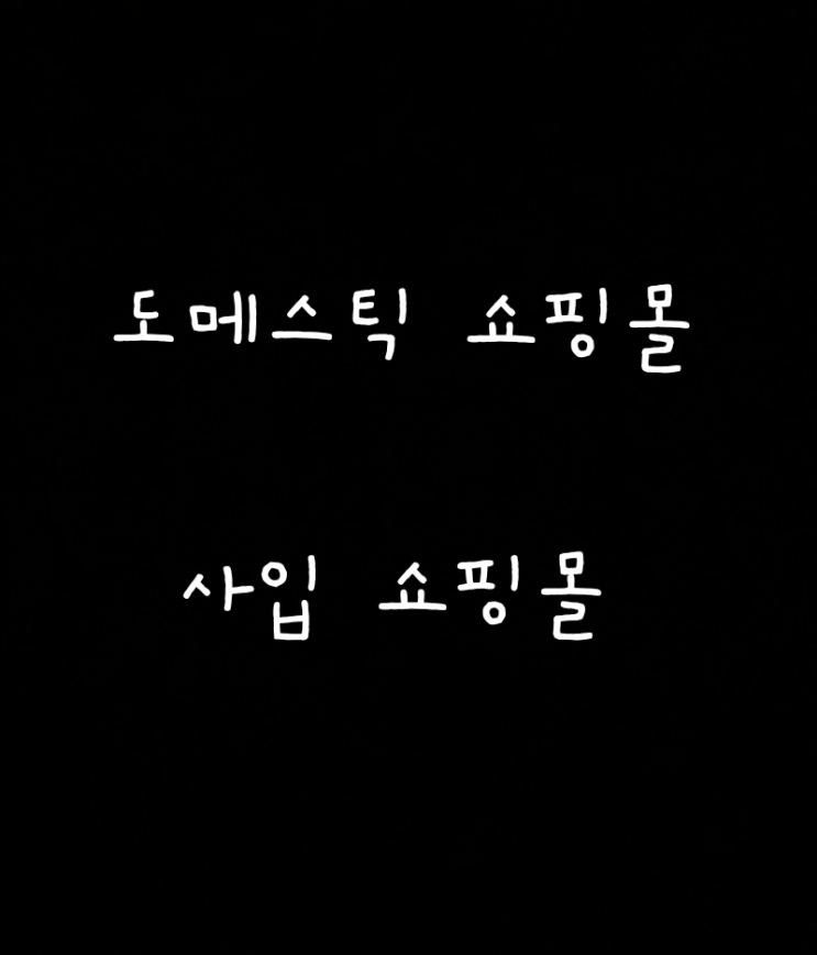  도메스틱 브랜드 와 사입 브랜드의 차이점은 ?