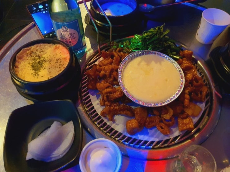  열불날개 천호역 맛집에서 무뼈닭발에 치즈퐁듀의 환상조합