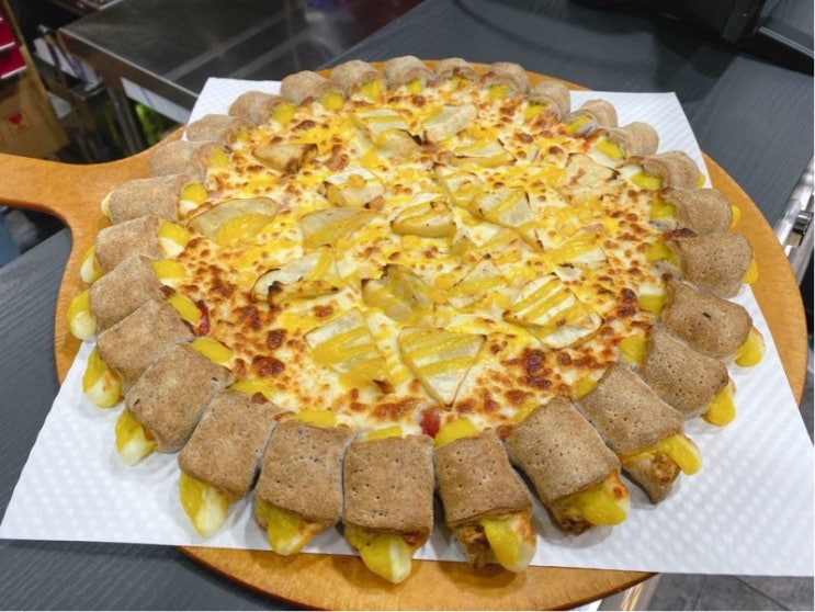  [주안역맛집] 주말야식메뉴추천 고구마바이트 피자 어때요