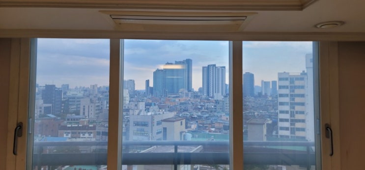  마포 영화블렌하임 인테리어 공정중 에어컨도색,분해청소
