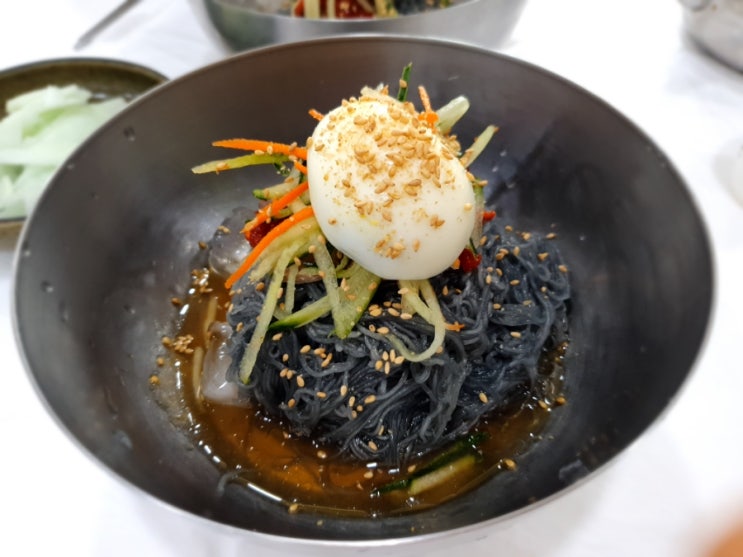  고성:: 아야진 맛집 40년 전통 오미냉면 메뉴, 가격, 웨이팅팁 고성별미 회냉면 추천:)