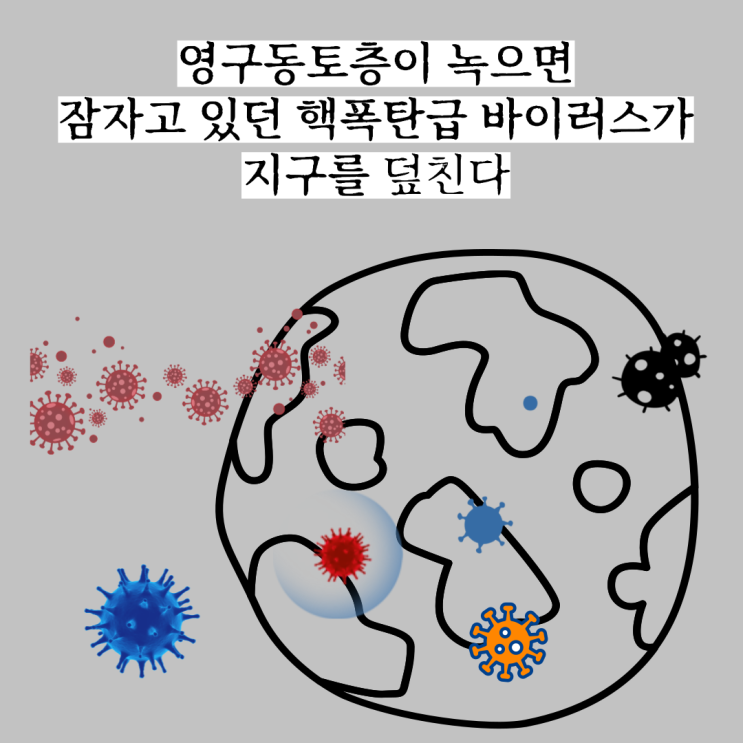  [기후변화] 영구동토층이 녹으면 잠자고 있던 핵폭탄급 바이러스들이 지구를 덮친다