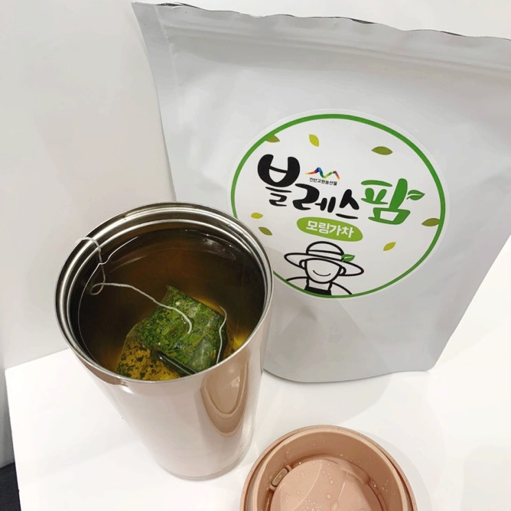  티백 추천 블레스팜 진안고원 무농약 국산 모링가차