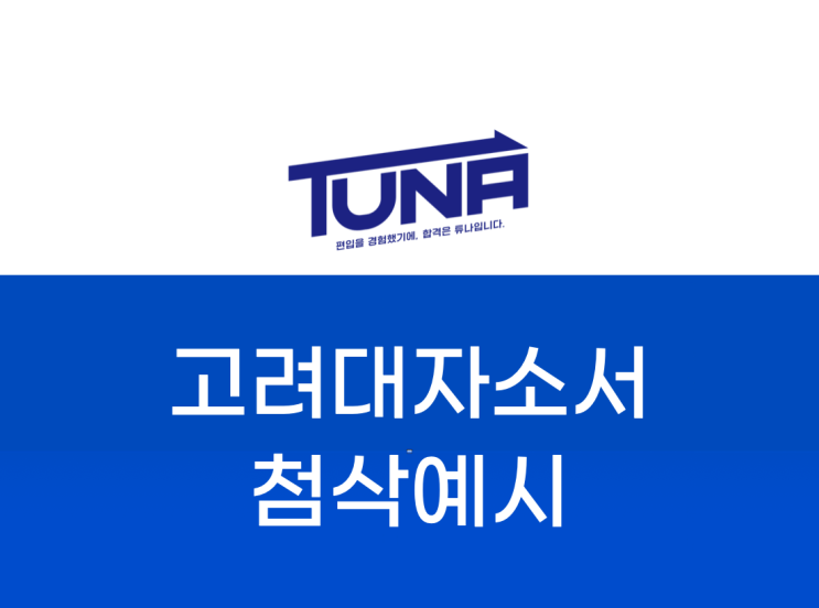  편입 자소서 예시 / 편입 자기소개서 예시 [고려대 편입 자소서 예시] 첨삭완료본