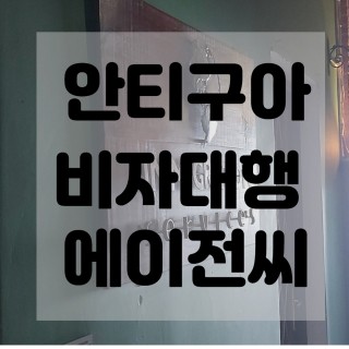  과테말라 안티구아 비자대행 에이전씨 
