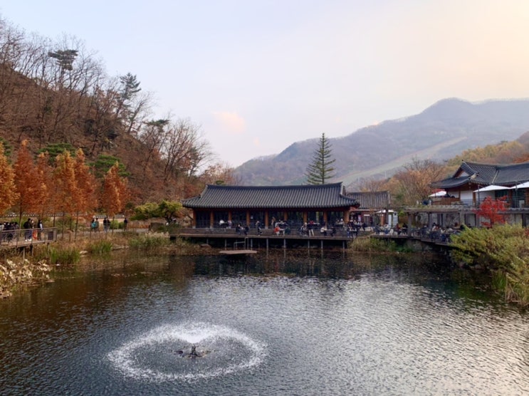  경기도 광주 여행, 곤지암 화담숲 단풍 구경, 곤지암리조트 '담하' 한식당