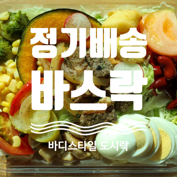  울산 샐러드 도시락 정기배송 바스락