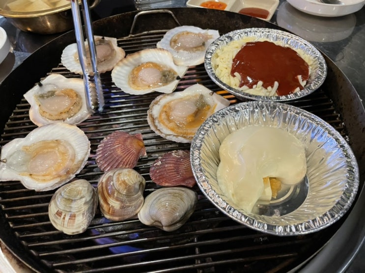  성남 중원구 성남동 (모란역) : 쪼개삼겹살 : 쪼삼 : 모란 가리비구이 삼겹살 맛집