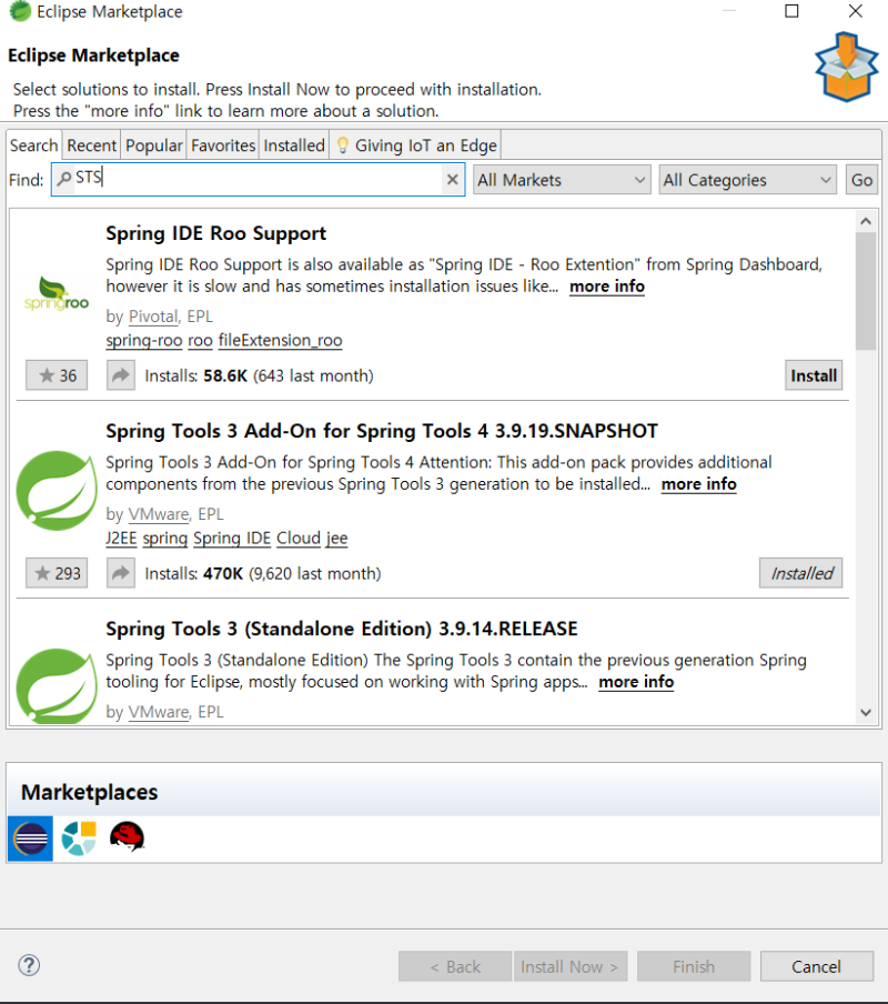 2021년 9월8일 (73일차-2) -SPRING TOOL4 환경설정( spring Legacy Project 생성하기 ...