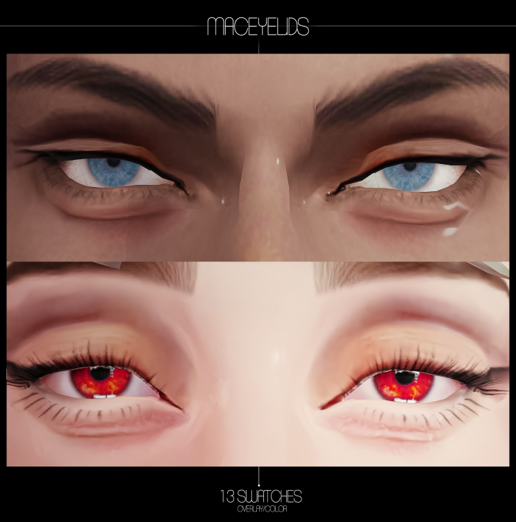  [심즈4CC] MACEYELIDS
