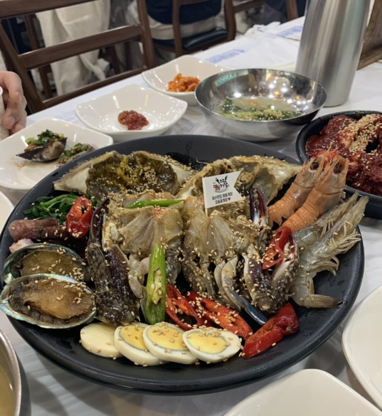  여수 간장게장 맛집 명동게장 모둠꽃게장 리필되는 한상차림_전국 택배가능