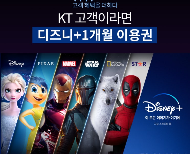 생활정보 디즈니플러스 무료로 한 달 보기