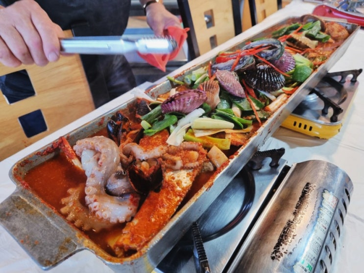  순천 오천지구 맛집 미항 압도적인 비주얼 86cm 통갈치조림