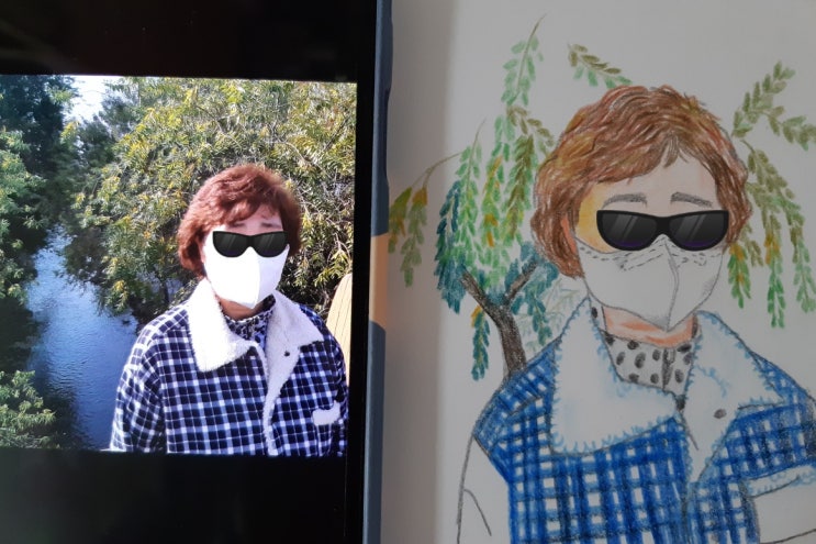  엄마의 눈썹