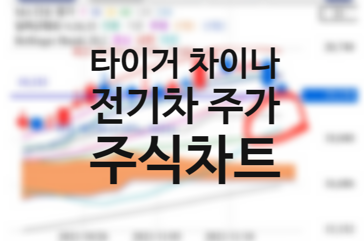 연말정산 연금저축 타이거 차이나 전기차 주가 구성종목 주식 차트 보는법 (거래량 실린 장대음봉 일목균형표 기준선 RSI) 비야디, CATL 주가전망 (LFP 배터리 관련주)