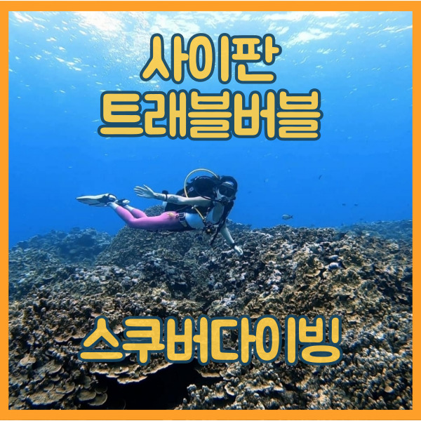 사이판 트래블버블 자가격리 후 스쿠버 다이빙 티니안 그로토