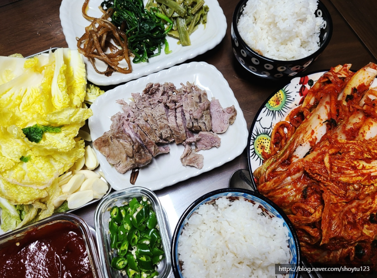 [김장하는날] 김장김치&김장보쌈 먹방 가즈아~~