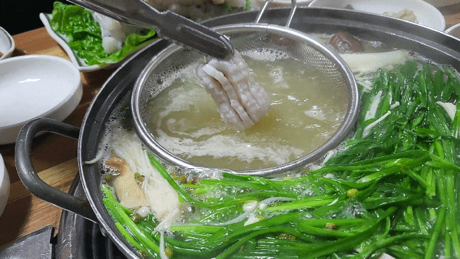  여수 선창가 횟집 :: 내돈내산 여수 하모 샤브샤브 (하모유비끼)