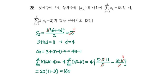 2021학년도 수능 25번 풀이 2021학년도 수능 25번 풀이