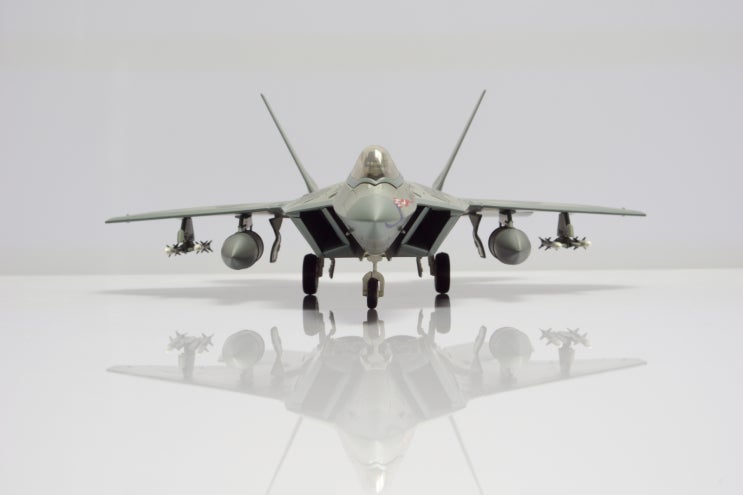  1:72 HobbyMaster Lockheed F-22A Raptor HA2811b 다이캐스트 모형