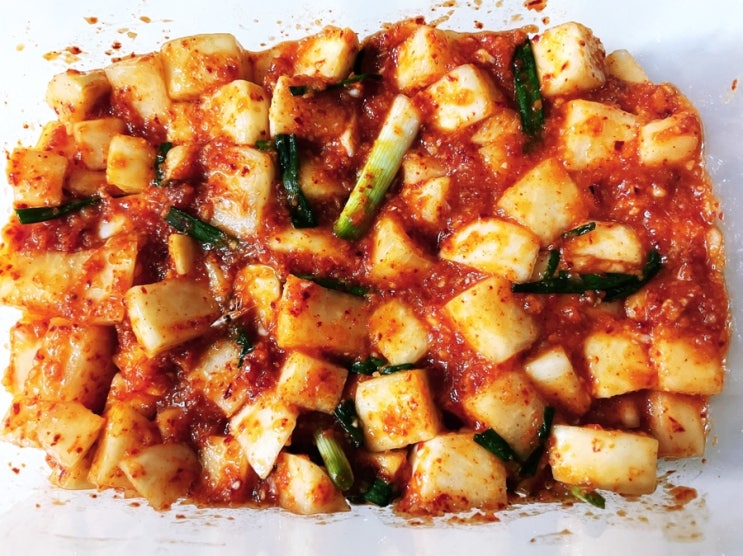 백종원이 추천하는 집밥메뉴 겨울 깍두기 담그는 법 겨울깍두기 겨울 무김치
