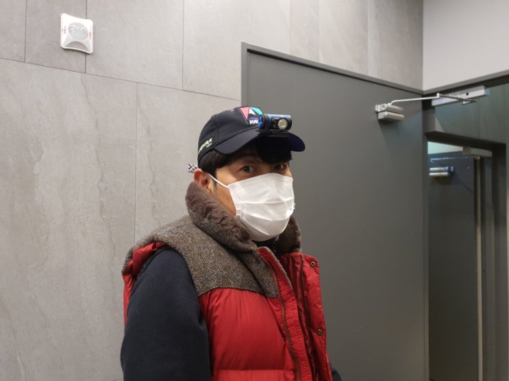  헤드랜턴 코만도 우벤 H3 방수라 산책용으로도 좋다