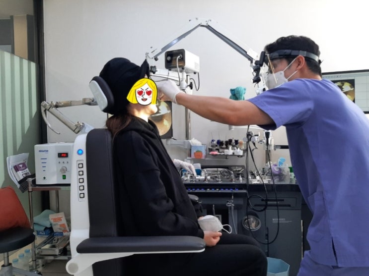  다산하나이비인후과에서아내비염치료랑알레르기검사독감백신맞고왔어요