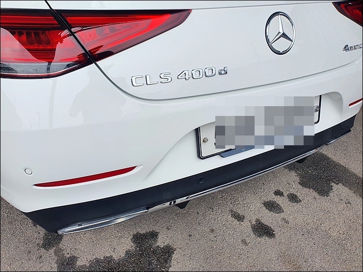 경기 남양주 오남읍 / 트렁크,범퍼 판금도색 / 벤츠 CLS 400D