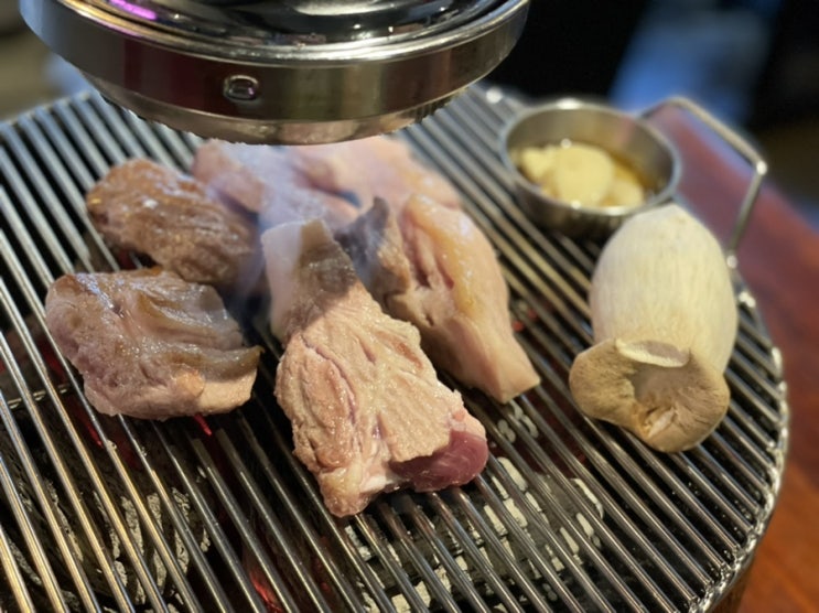  [신림] 내돈내산 두툼한 고기! 육즙 삼겹살 맛집 :: 본화로
