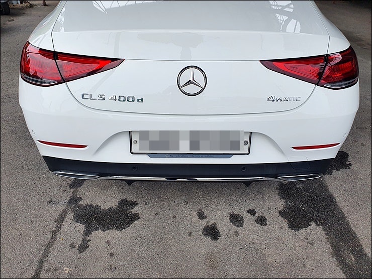 경기 남양주 오남읍 / 트렁크,범퍼 판금도색 / 벤츠 CLS 400D