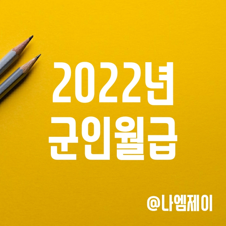 2022 군인월급 얼마일까? (병사 병장 봉급) 2022 군인월급 얼마일까? (병사 병장 봉급)