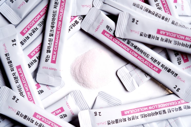  엘라스틴콜라겐 저분자피쉬콜라겐가루로 피부관리 중